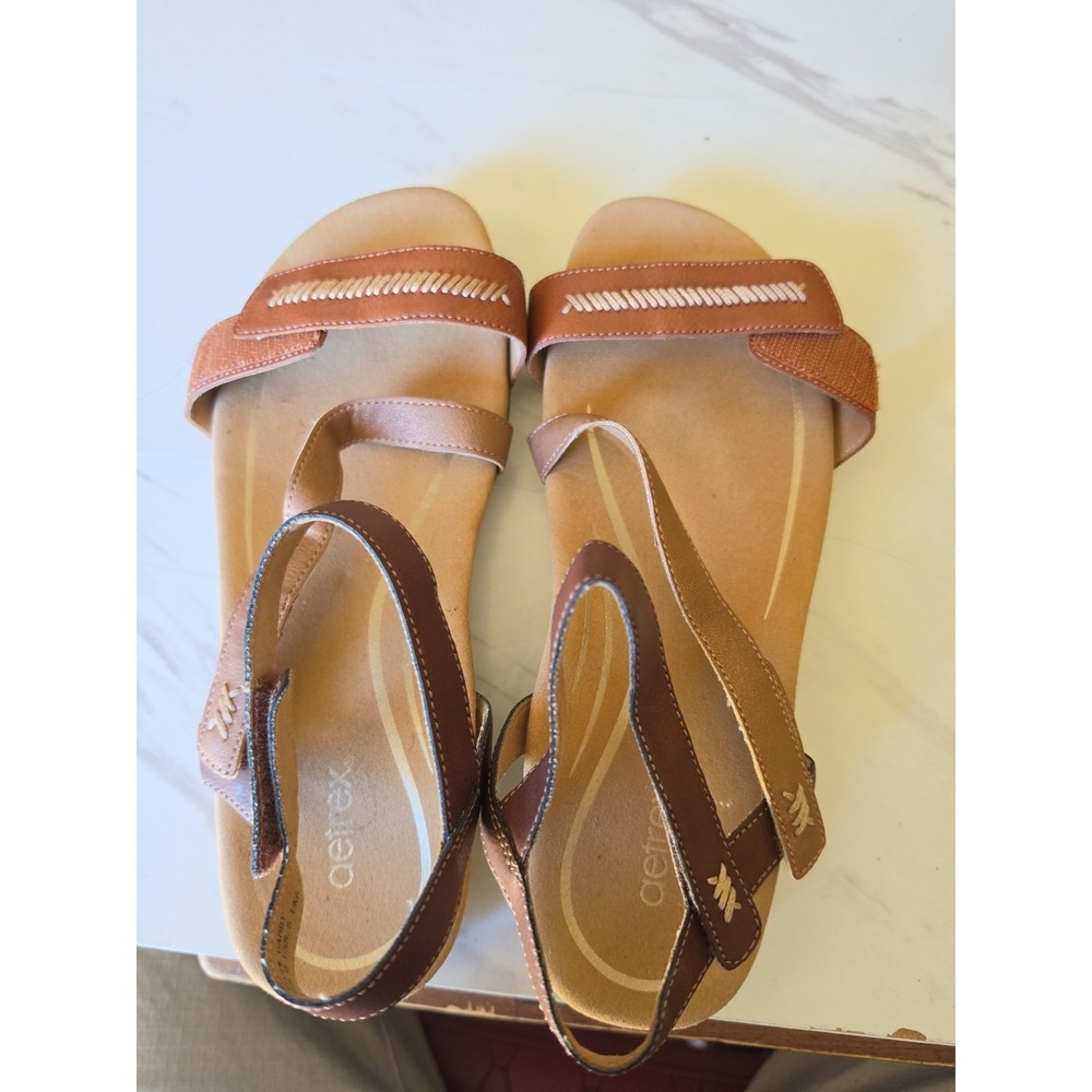 Aetrex Comfort Orthotic Sandals Size 8.5
